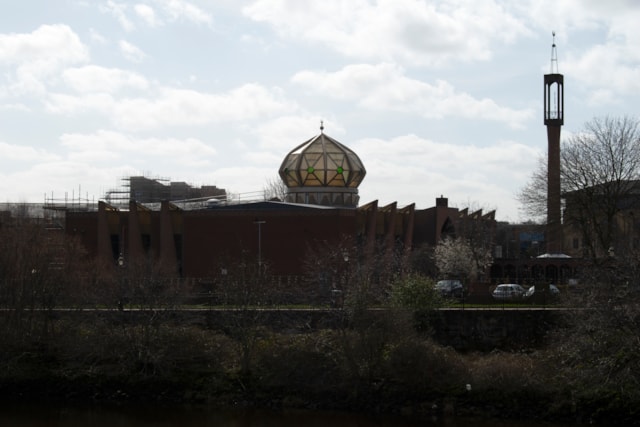 Skyline with Glasgow Central Mosque