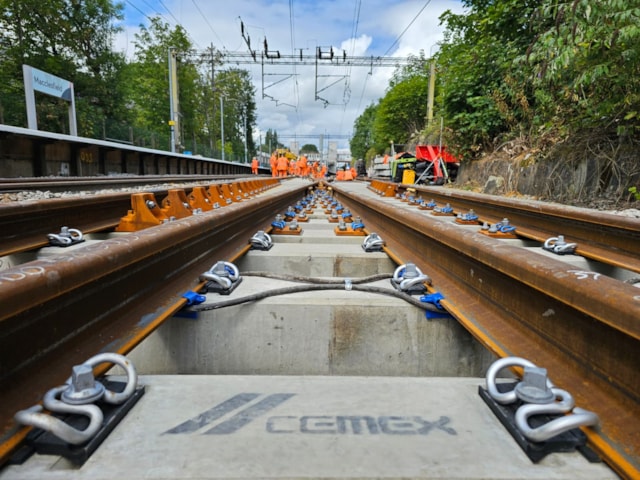 Close up of new track in Macclesfield August 2025: Close up of new track in Macclesfield August 2025