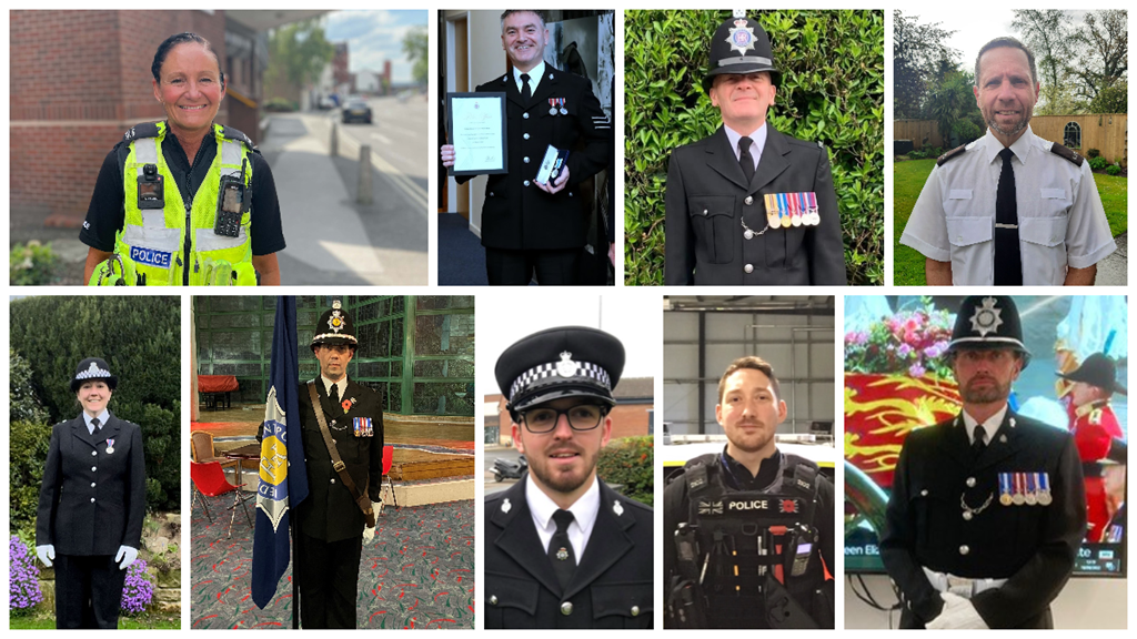 Police officers from UK at Coronation