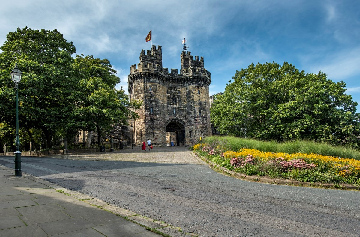 Image shows Lancaster Castle