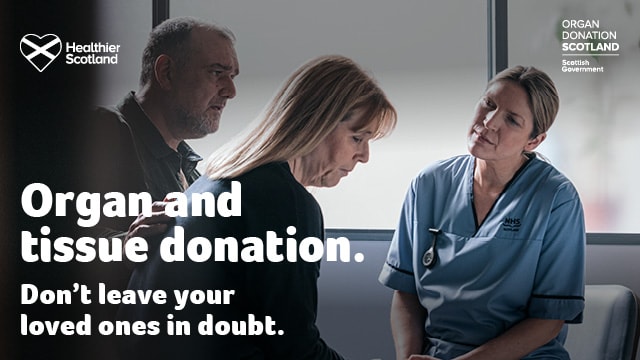 Social static - questionnaire banner - 640 x 360 - Organ and Tissue Donation