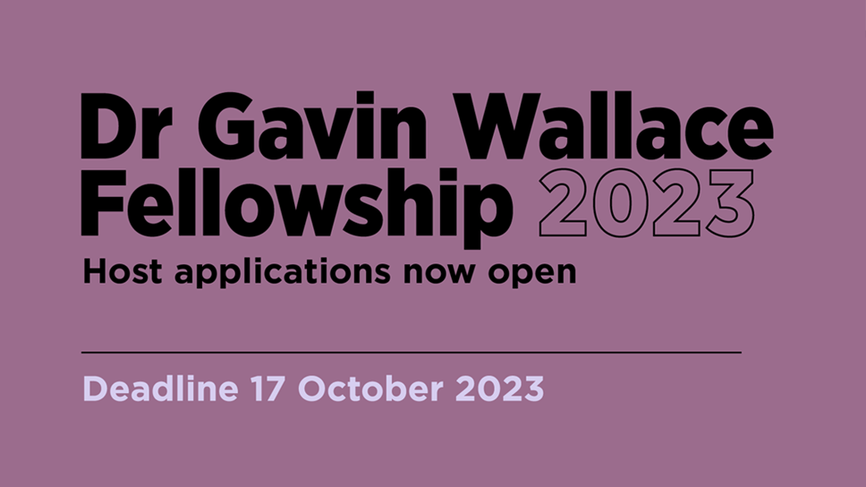 Dr Gavin Wallace Host Applications 2023 - PR Gloo