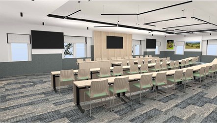 WODC Council Chamber design option A