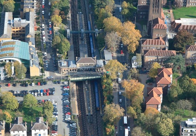 Denmark Hill Aerial: Denmark Hill Aerial