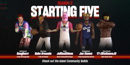 NBA 2K26 SEASON 2 COMMUNITY BUILD STARTING
