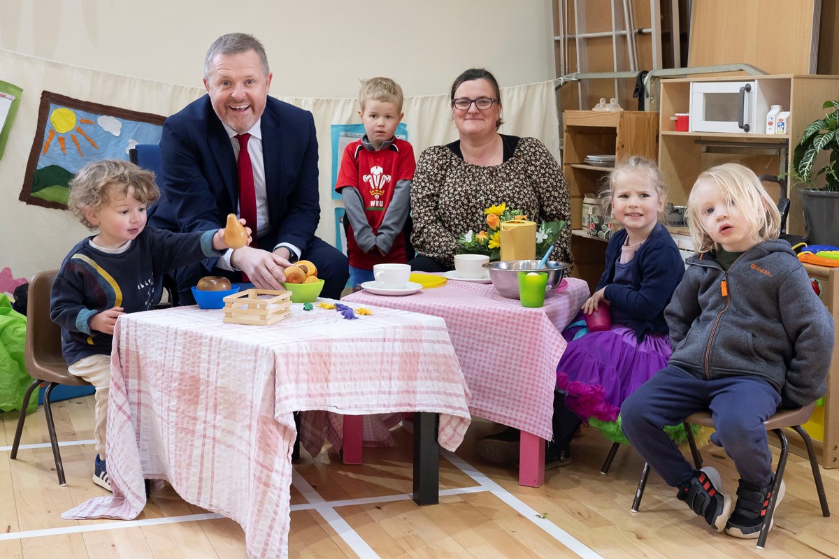 Llandogo Early Years JM Jeremy Miles Childcare 3