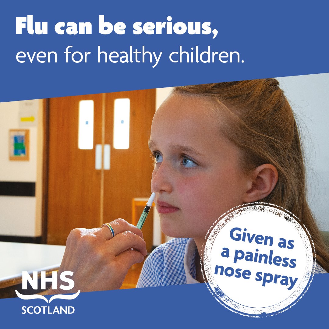 Child Flu Vaccine (Primary School) Facebook & Instagram (Static 2) - August 2023