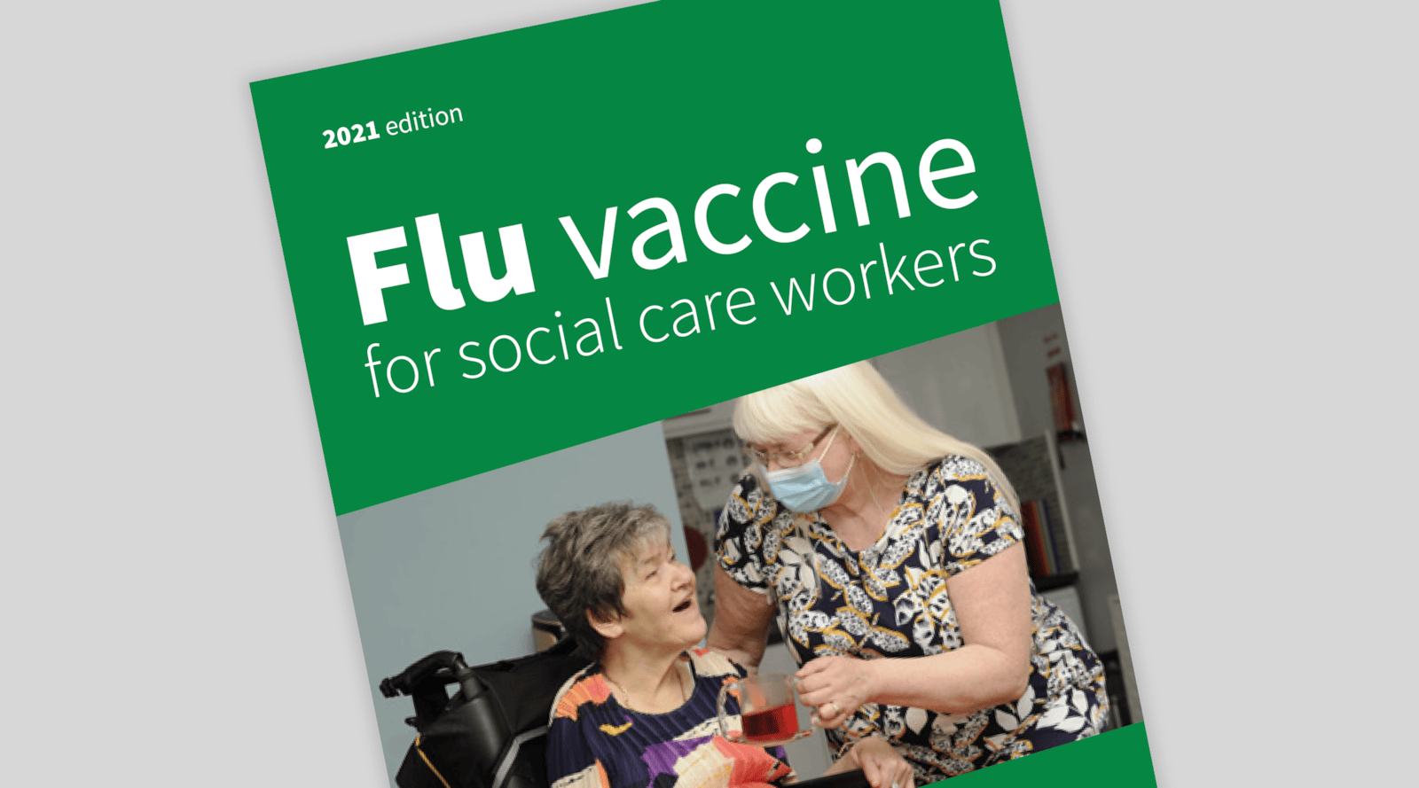 Flu vaccine for social care workers (image)
