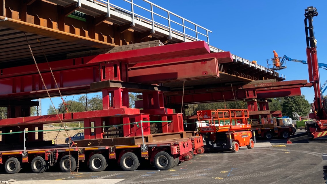 M62 bridge replacement - image 3
