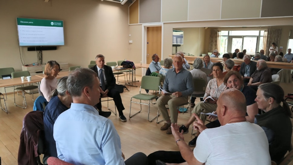 Climate adaptation workshop - Charlbury June 2025
