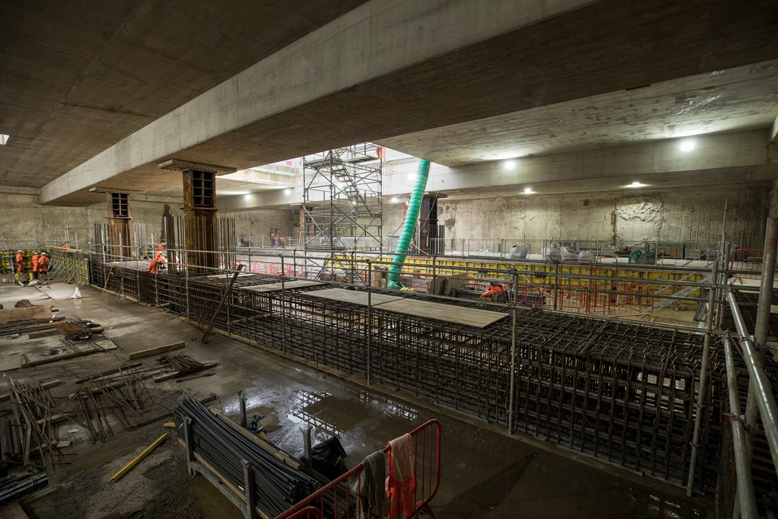 Construction progress at HS2's Old Oak Common Station 6