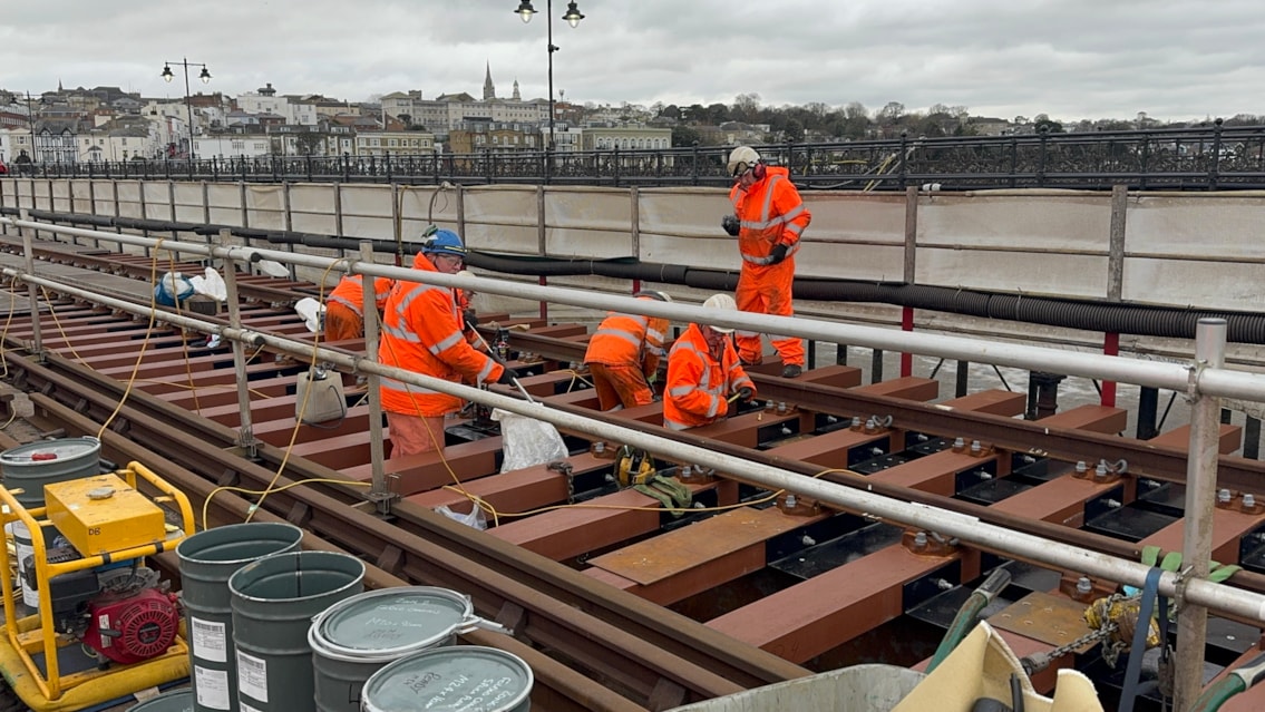 Ryde Pier work 3