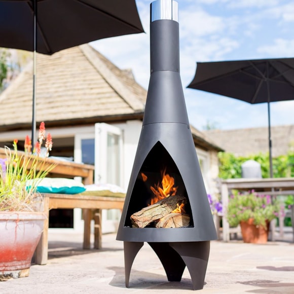 La Hacienda Colorado Steel Chimenea