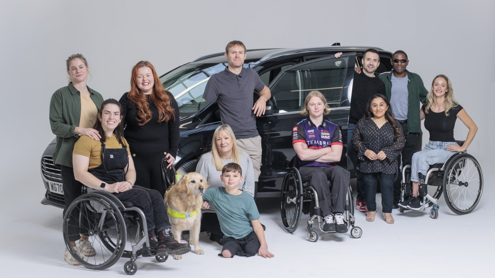 Motability Scheme Ambassadors Group shot