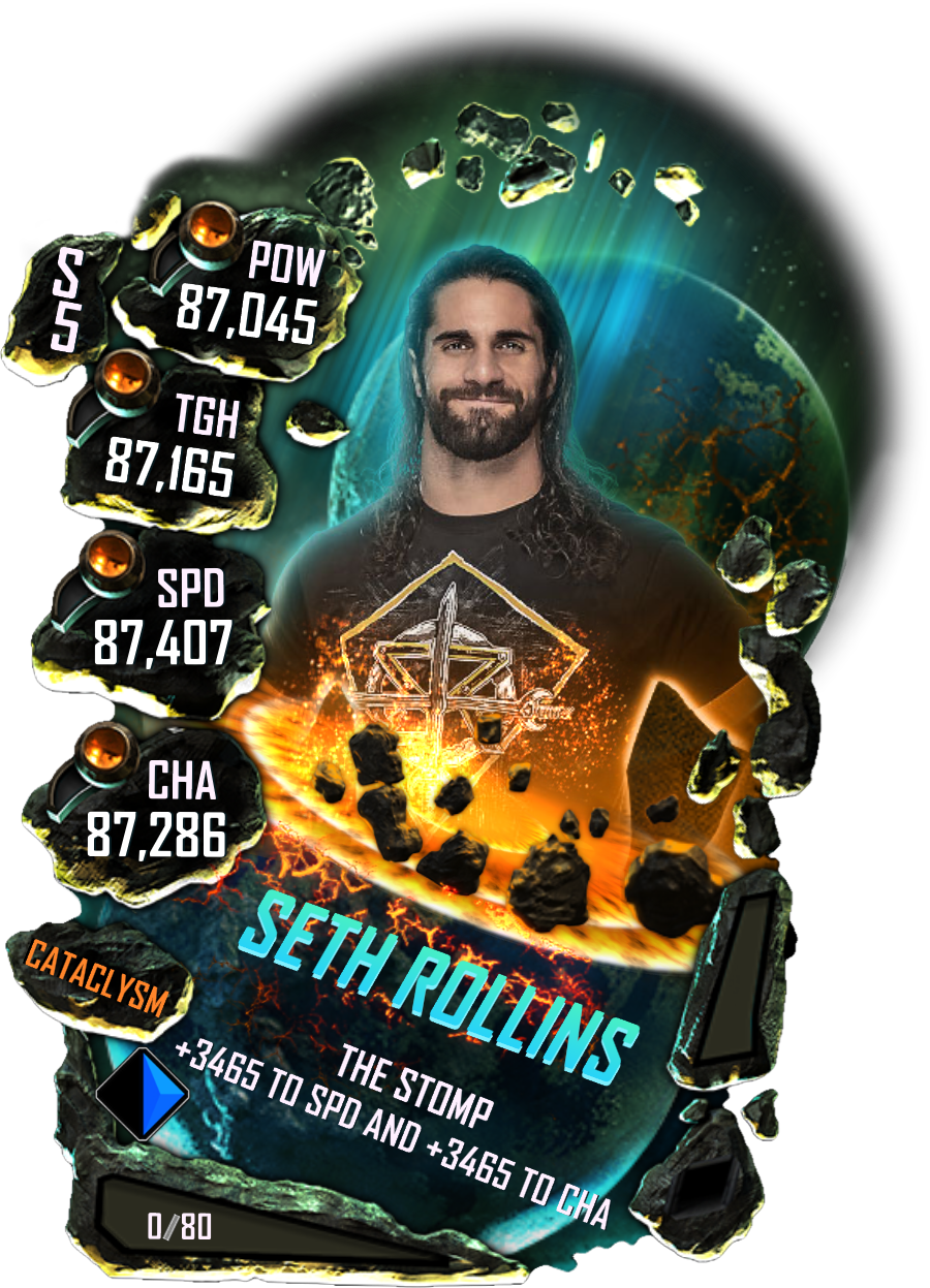 WWESC S5 Seth Rollins Cataclysm