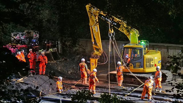 Railway reopens for passengers in Calderdale after historic viaduct work: Taylors Bridge Todmorden - Credit Peter Wood