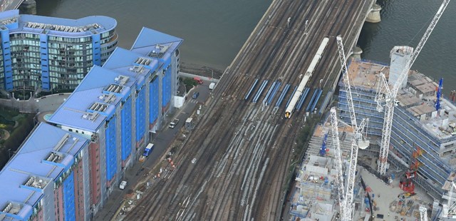 Battersea Junction aerial view 2