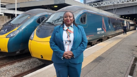 Grace Umupfasoni, Train Manager at London Euston