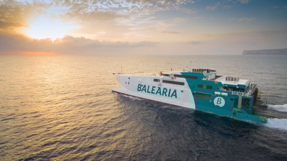 Baleària suma un nuevo ‘fast ferry’ en la ruta Tarifa - Tánger Ville para incrementar las conexiones entre España y Marruecos: FAST FERRY JAUME I