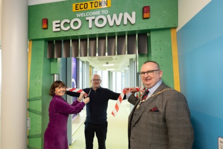 Cllrs Phillippa Williamson, Shaun Turner and Alf Clempson at the launch