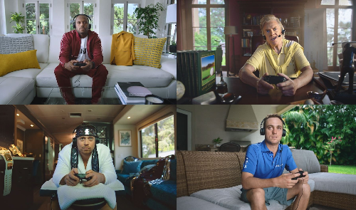 Que se passe-t-il quand Justin Thomas, The Miz,  SchoolBoy Q et ChrisMcDonald s'affrontent sur #PGATour2K21​ ?
Beaucoup de swings... et de rage !