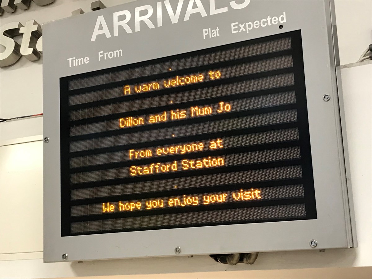Dillon - Welcome to Stafford Station
