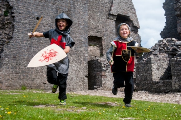 Family fun in Carmarthenshire during Whitsun half term: all CCC TM carreg cennen 0214