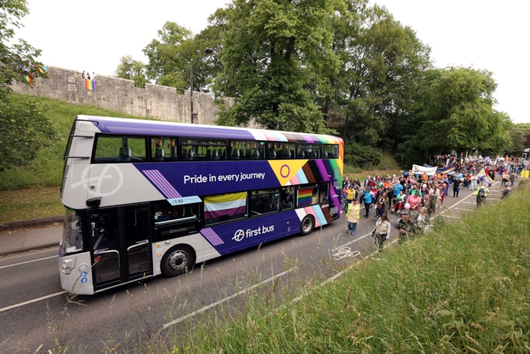 Pride bus to join the parade in York
