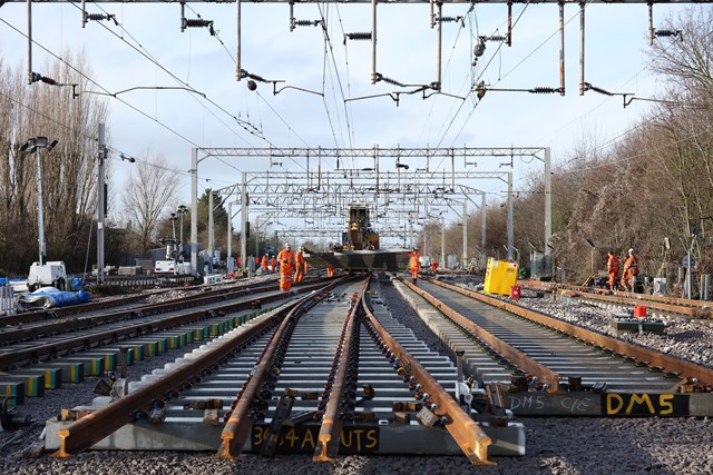 Network Rail to carry out essential track works across the north of the Anglia region: Anglia track renewal - Colchester