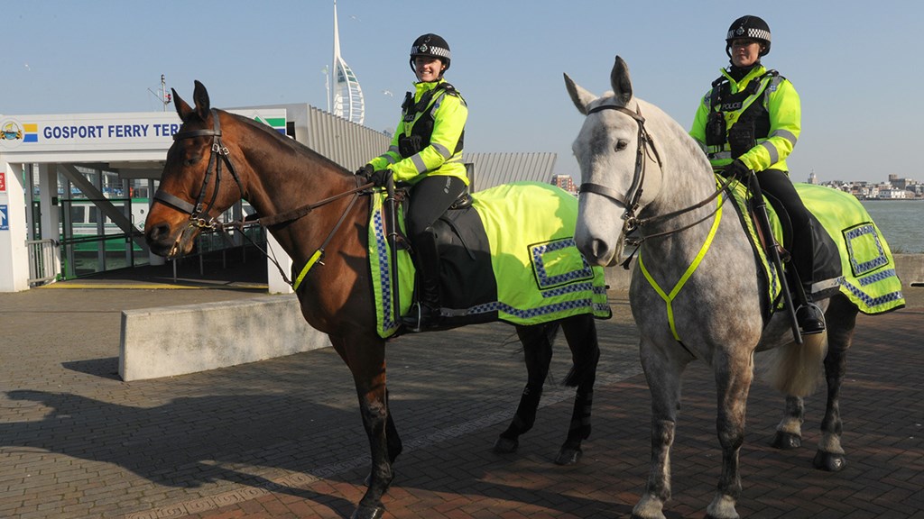 Mounted police officers - Hero Image