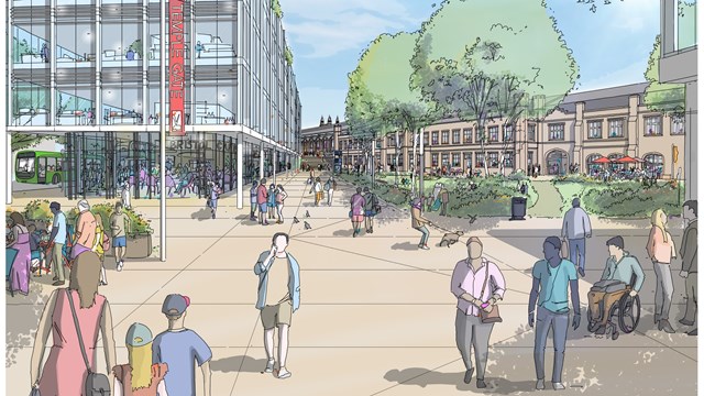 Goods yard public space vision