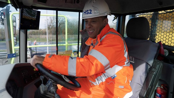 Lincoln Dhana from Milton Keynes has secured a new career working on HS2