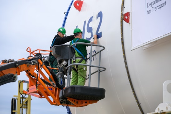 Name attached to TBM Karen at Herrenknecht Germany