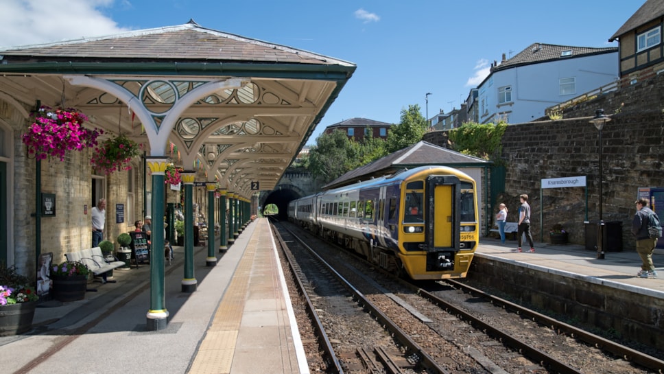 Knaresborough Station Northern Trains July 2022 TMNT01