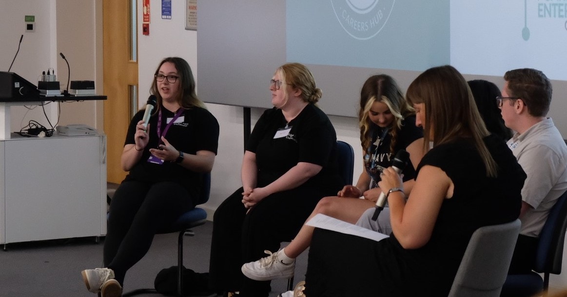 A work group at the Lancashire Careers Hub annual conference