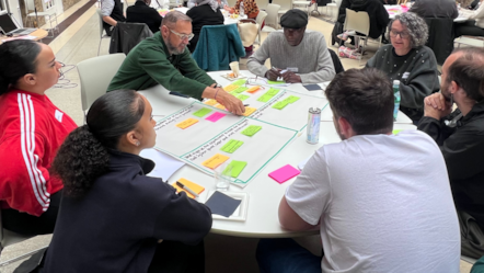Deliberative engagement workshop group work
