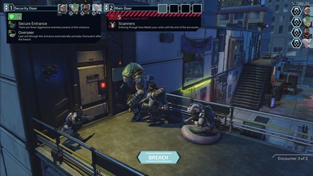 XCOM Chimera Squad - Breach UI