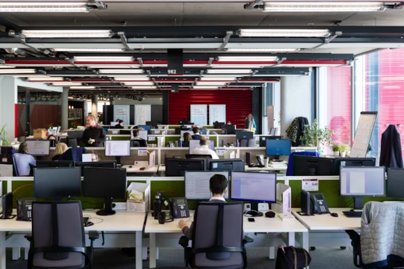 TfL Image - Endeavour Square office building (interior)
