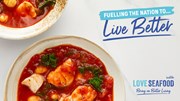 Love Seafood Y2 B2B web and social asset