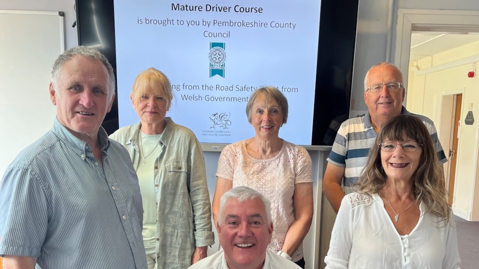 Mature drivers course - Cwrs gyrrwr cynhwyso cropped