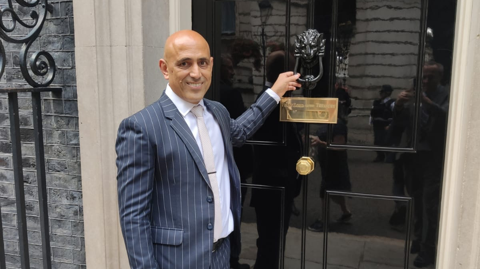 Railway workers recognised by number 10 for their efforts during the pandemic: Haji Mustaq at Number 10 Downing Street