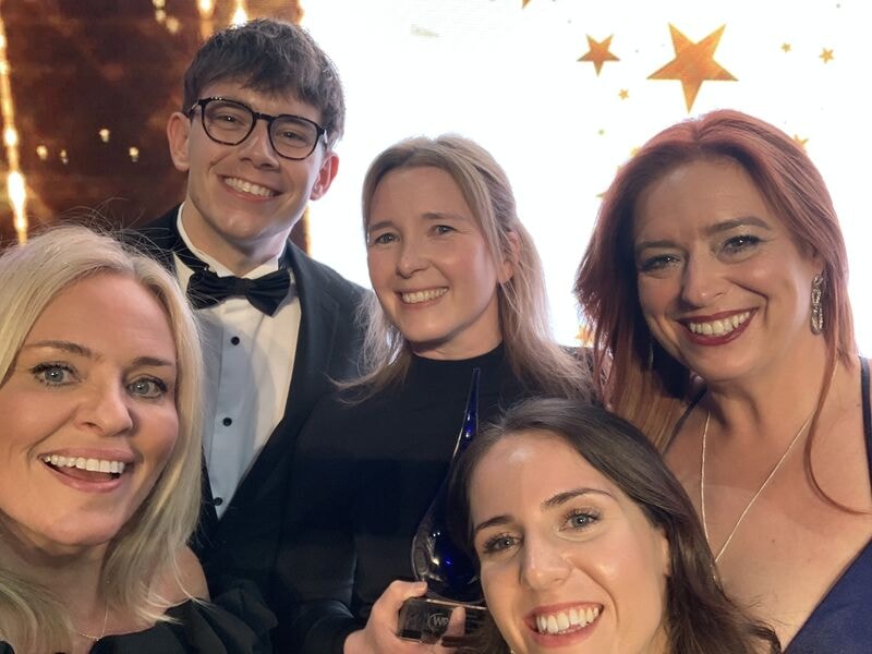Siemens Mobility Collegues at the Women in Rail Awards
