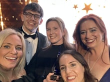 Siemens Mobility Collegues at the Women in Rail Awards: Siemens Mobility Collegues at the Women in Rail Awards