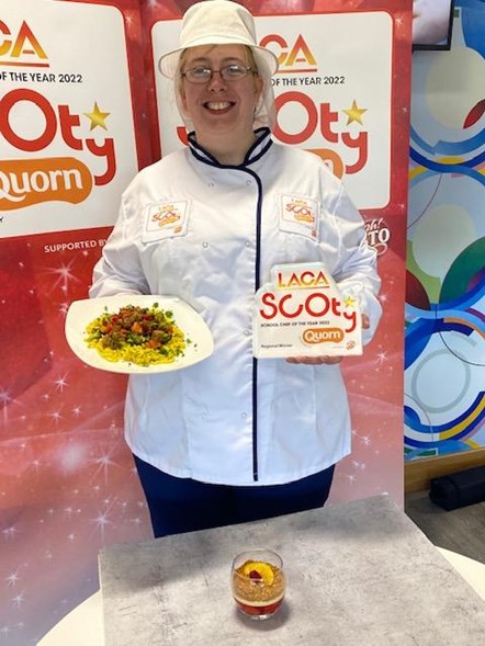 Rose Simpson - Cook at Morecambe Bay Community Primary School and School Chef of the Year 2022 finalist pic 2