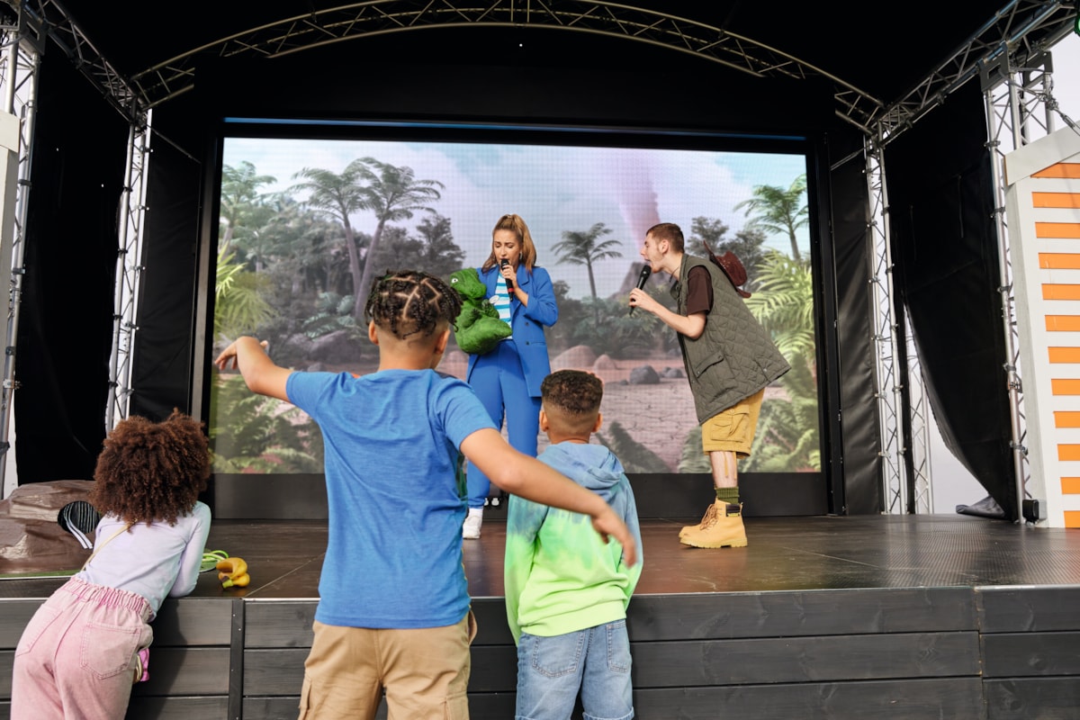 Outdoor stage, Skegness