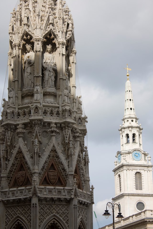 Eleanor Cross Restoration_2: The 145-year-old Eleanor Cross