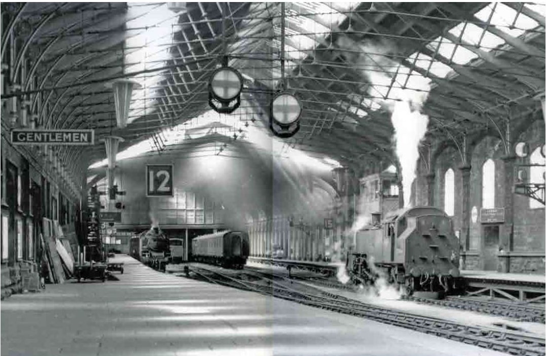 Bristol Temple Meads Midland Shed 1956