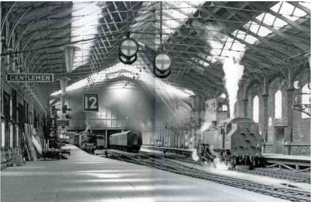 Bristol Temple Meads Midland Shed 1956: Bristol Temple Meads Midland Shed 1956