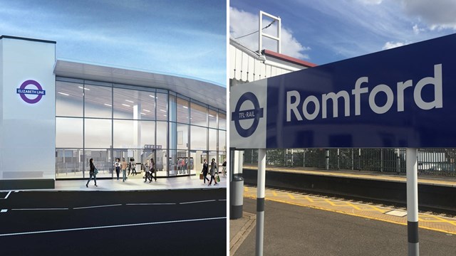 Network Rail awards Ilford and Romford station upgrade contract: Ilford Romford Image