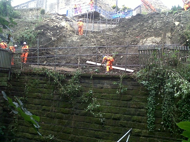 Apperley Lane landslip, Halifax